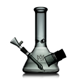 MJ Arsenal Cache Bong in Charcoal with Beaker Design, 45 Degree Joint, and Portable Size