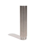 Chill Stainless Steel Bong - Durable and Sleek Design - Front View on White Background