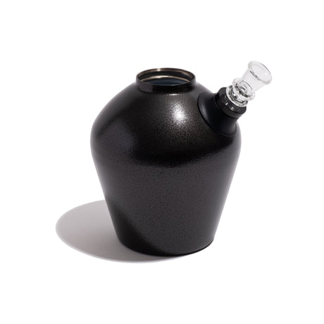 Chill Limited Edition Black Armored Bong - Durable Steel Side View