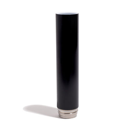 Chill Mix & Match Series Gloss Black Bong - Front View on White Background