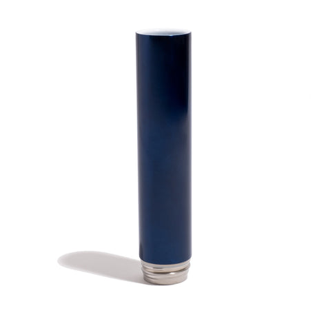 Chill Steel Pipes - Gloss Blue Mix & Match Series Bong - Front View