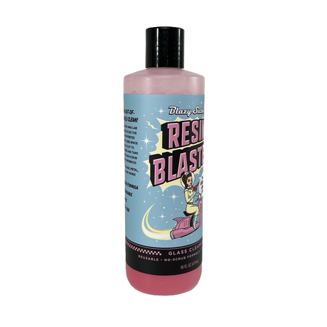 Blazy Susan Resin Blaster Glass Cleaner bottle front view on white background
