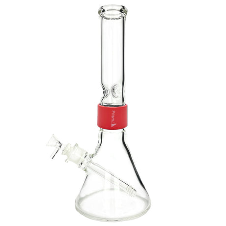 Prism CLEAR STANDARD BEAKER SINGLE STACK - Front View with Coral Accents