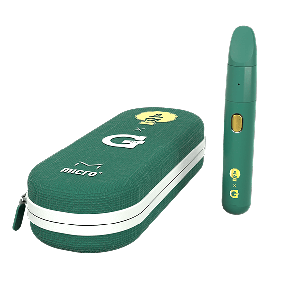 Dr. Greenthumb's X G Pen Micro+ Vaporizer with Carrying Case - Portable and Rechargeable