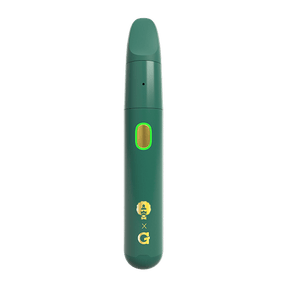 Dr. Greenthumb's X G Pen Micro+ Vaporizer - Front View on White Background