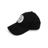 High Society Limited Edition Snap Back in Black with Embroidered Logo - Side View