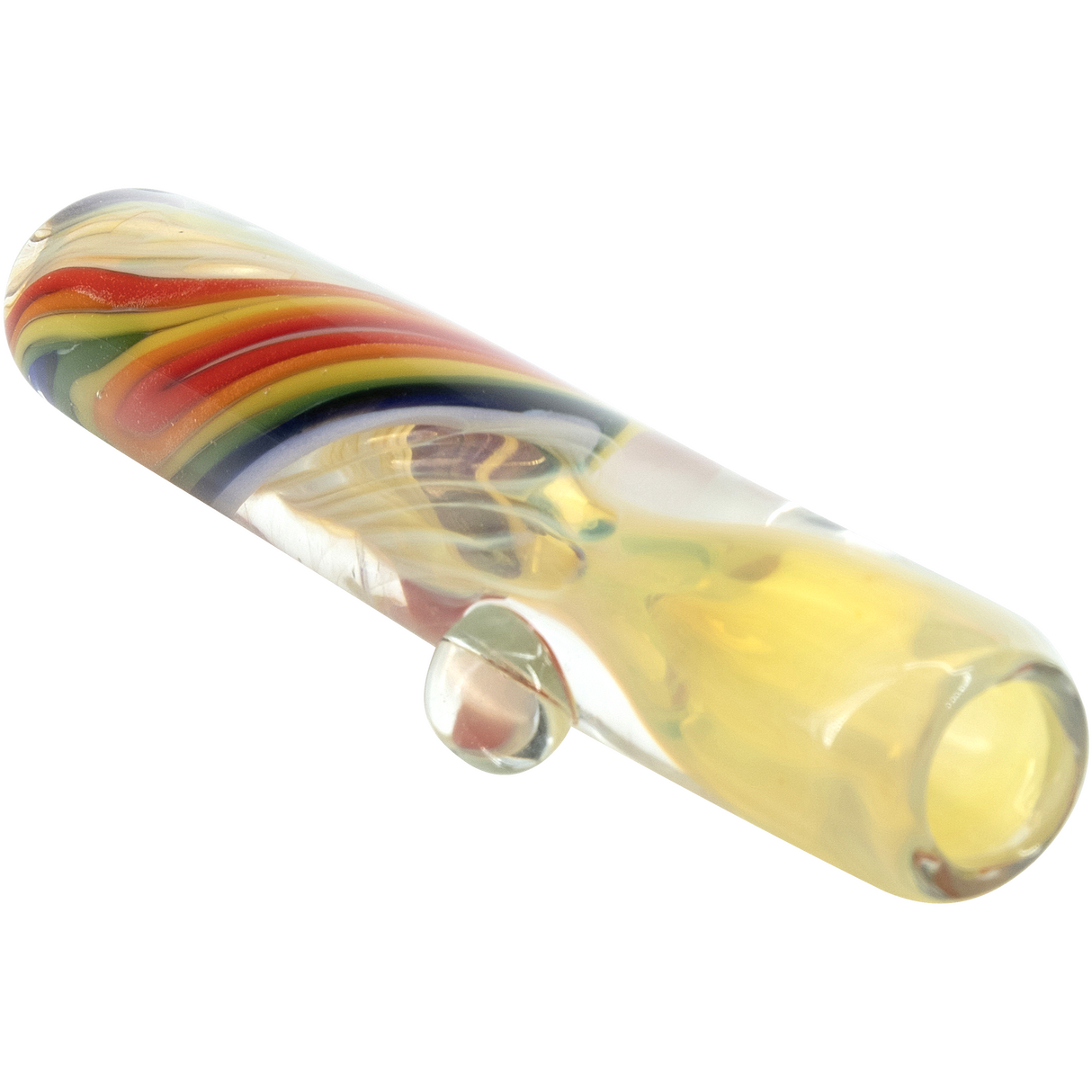 LA Pipes "Rainbow Fume" Chillum Pipe