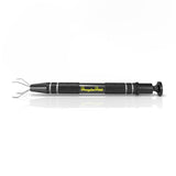 Honeybee Herb DAB CLAW - Black Aluminum Dabber Tool with Dual Tips, Front View