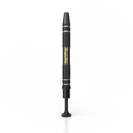 Honeybee Herb DAB CLAW in Black - Aluminum Dabber Tool for Concentrates, Front View