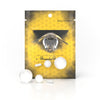 Honeybee Herb Dab Marble Sets for E-Rigs, Glows in Dark, Front View on Branded Package