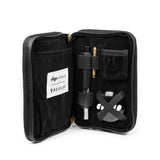 Revelry Supply's The Dab Kit open view showing smell proof compartments and dab tools