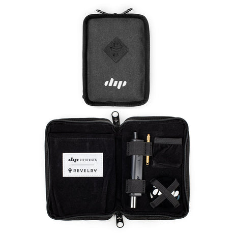 Revelry Supply's The Dab Kit - Smell Proof Case Opened Showing Contents