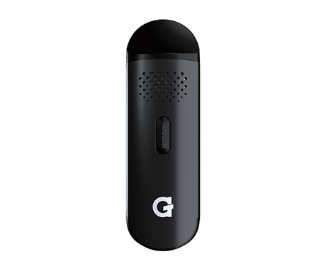 G Pen Dash Vaporizer front view on white background, sleek portable design with deep chamber