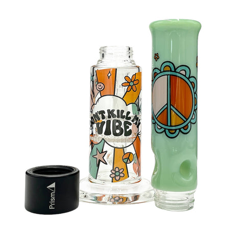 Prism FLOWER POWER BIG HONEYCOMB SINGLE STACK with vibrant peace designs, front view