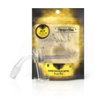Honeybee Herb Bangers Yellow Line, 14MM-45 Degree, Clear Quartz on Packaging