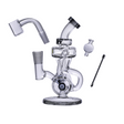 Goody Glass Drummer Boy Mini Dab Rig Kit with Quartz Banger, Carb Cap, and Dab Tool