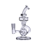 Goody Glass Drummer Boy Mini Dab Rig Kit, front view on seamless white background