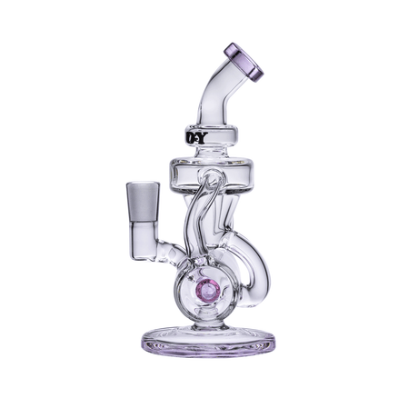Goody Glass Drummer Boy Mini Dab Rig with Quartz Banger - Front View