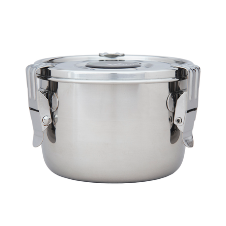 FreshStor CVault Large Storage Case front view with airtight seal and humidity control