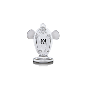 MJ Arsenal Dubbler Double Bubbler, compact borosilicate glass, front view on white background
