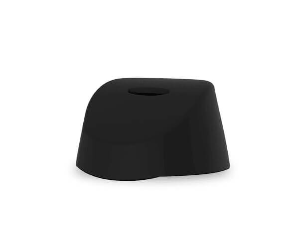 G Pen Elite Mouthpiece replacement part in black, isolated on white background