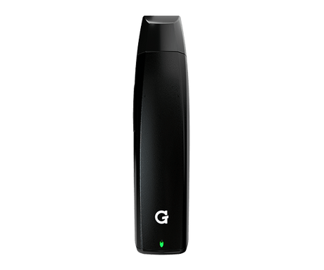 G Pen Elite II Vaporizer by G Pen, portable and ergonomic design, front view on white background