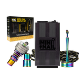 MiniNail Quartz Hybrid Deep Dish E-Nail Kit in Gunmetal with Controller Box and Accessories