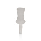 Honeybee Herb Frosted Glass Converter Adapter for Bongs and Dab Rigs, Front View