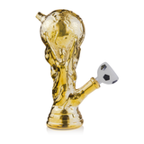 MJ Arsenal Global Cup Water Pipe in Gold - Compact and Ergonomic Design