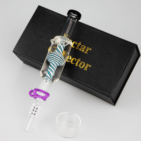 PILOT DIARY Glycerin Wig Wag Dab Straw with Glass Tip and Cooling Chamber