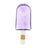 Goody Glass Popsicle Hand Pipe in Purple - Front View on White Background