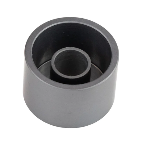 MiniNail E-nail Silicon Carbide Deep Dish Replacement Part for Dab Rigs - Top View