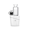 VLAB HALO V2-Glacier White Portable Vaporizer Kit Front View with Fast Heating Feature