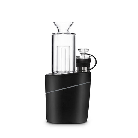 VLAB HALO High-Capacity Portable Vaporizer in Black - Front View with Fast Heating Feature