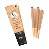 Blazy Susan 1 1/4 Size Unbleached Paper Cones 3-Pack, Slow Burning, Side View