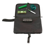 Happy Kit - Happy Pouch open view with accessories including lighter, grinder, and pipe