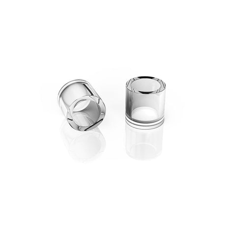 Honeybee Herb Honey & Milk Quartz Dishes, 2 Pack, Clear, for Dab Rigs and E-Rigs