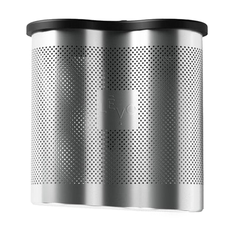LEVO Power Pod accessory for LEVO II & LUX, stainless steel, front view on white background