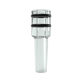G Pen Hyer 10mm Male Glass Adapter for vaporizers, front view on seamless white background