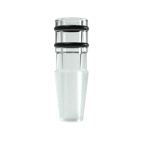 G Pen Hyer 14mm Male Glass Adapter for vaporizers, front view on seamless white background