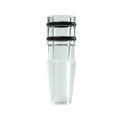 G Pen Hyer 14mm Male Glass Adapter for vaporizers, front view on seamless white background