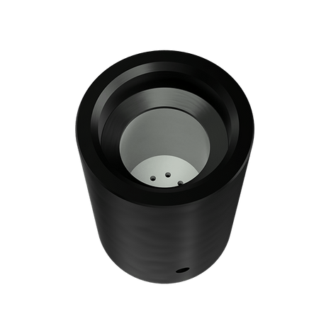 G Pen Hyer Dry Herb Tank Assembly, top view on a seamless white background, easy to attach