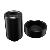 G Pen Hyer Dry Herb Tank Assembly, sleek black design, top view showing interior