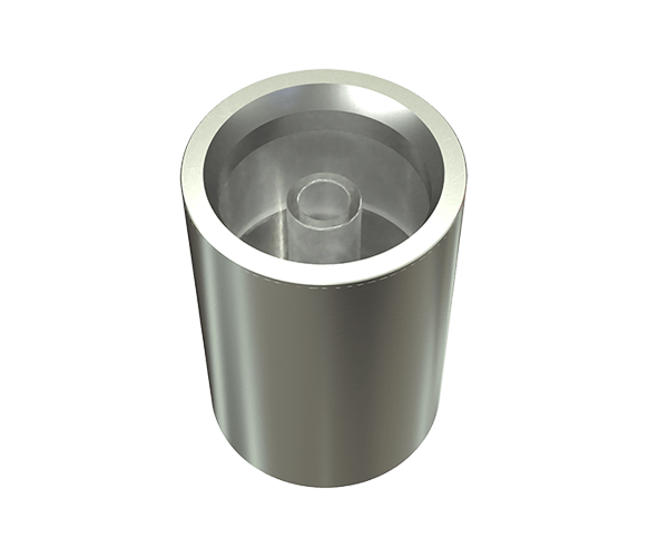 G Pen Hyer Vaporizer by G Pen, sleek silver design, top view on white background