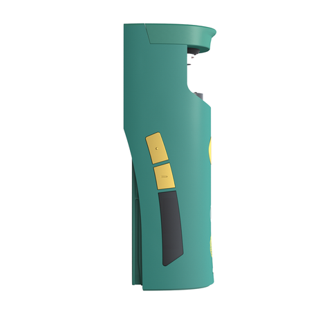 GPEN Roam Vaporizer Battery Replacement - Dr Green Thumbs Green, Side View