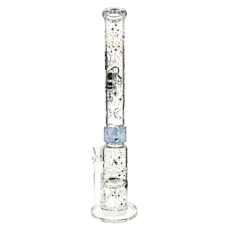 Prism HALO Spaced Out Big Honeycomb Single Stack Bong Front View