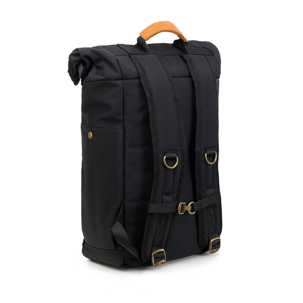 Revelry Supply 'The Drifter' Smell Proof Rolltop Backpack, Black, Side View