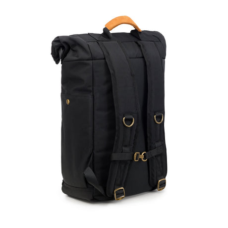 Revelry Supply 'The Drifter' Smell Proof Rolltop Backpack, Black, Side View