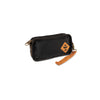Revelry Supply 'The Gordito' Smell Proof Padded Pouch in Black with Brown Accents