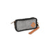 Revelry Supply 'The Gordito' Smell Proof Padded Pouch in Crosshatch Grey with Keychain